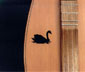 Swan Dulcimer Soundhole